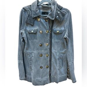 Hurley Double-Breasted Sweatshirt Jacket